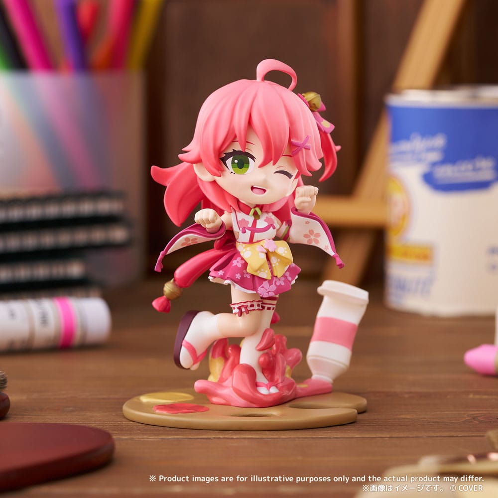 Hololive Production PalVerse PVC Figur Sakura Miko 10 cm - Detaljerad Samlarfigur Bushiroad