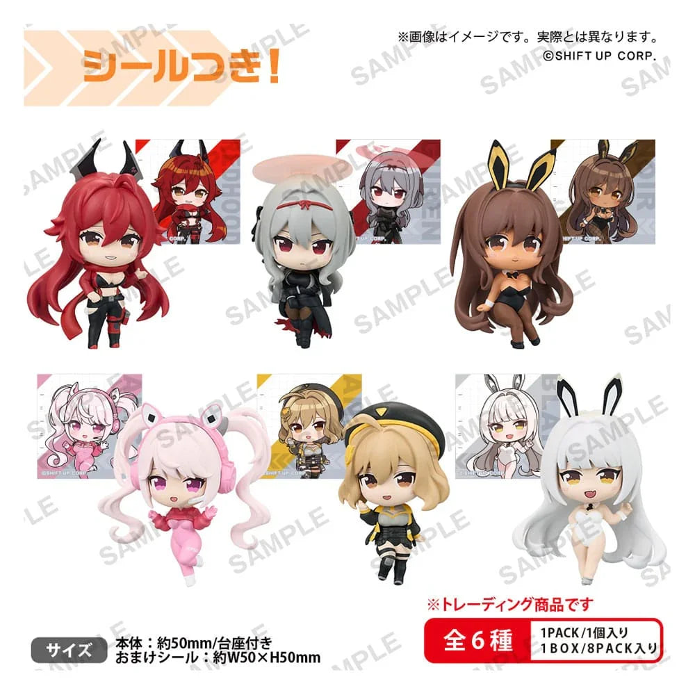 Goddess of Victory: Nikke PVC Figurer Vol. 2 Rich Box 5 cm Sortiment (8) Bushiroad