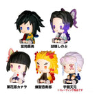 Demon Slayer: Kimetsu no Yaiba Petatto Clockworks PVC Figuriner Maskot Box Ver. 2 - Blind Box Assortiment Bushiroad