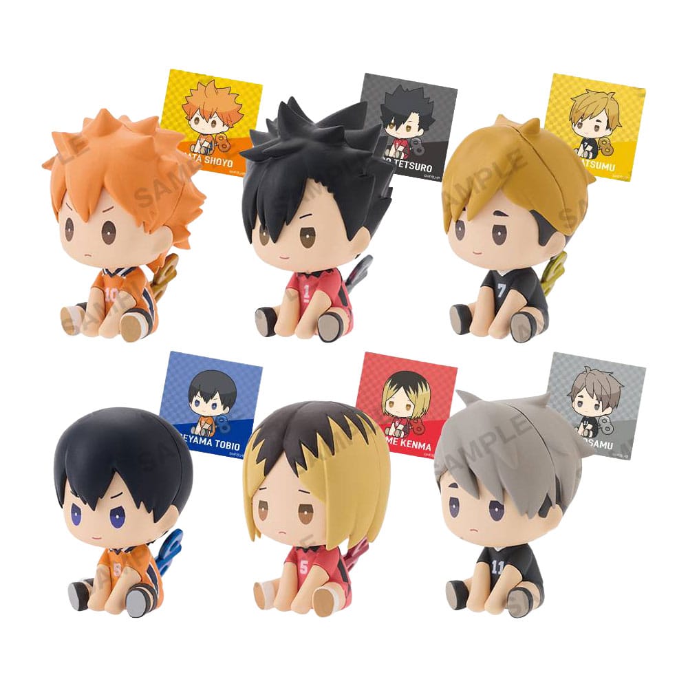 Haikyu!! PVC Figurer Petatto Klockverksfigur Vol.2 5 cm Assortiment (6) Bushiroad
