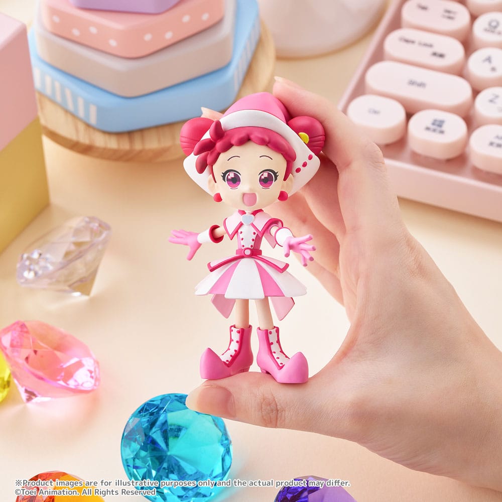 Ojamajo Doremi "Dokkan!" PalVerse PVC Figurer 9 cm Blind Box Sortiment (6) Bushiroad