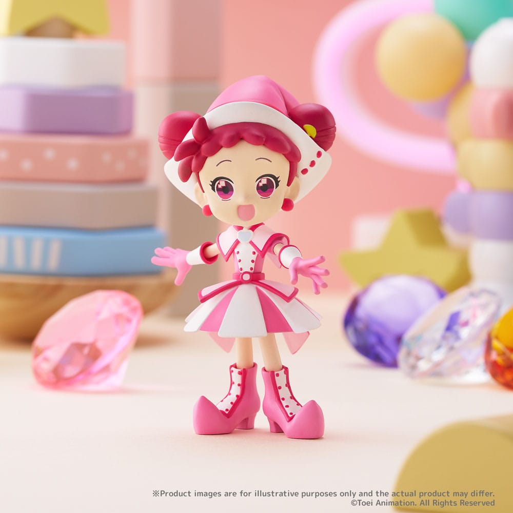 Ojamajo Doremi "Dokkan!" PalVerse PVC Figurer 9 cm Blind Box Sortiment (6) Bushiroad