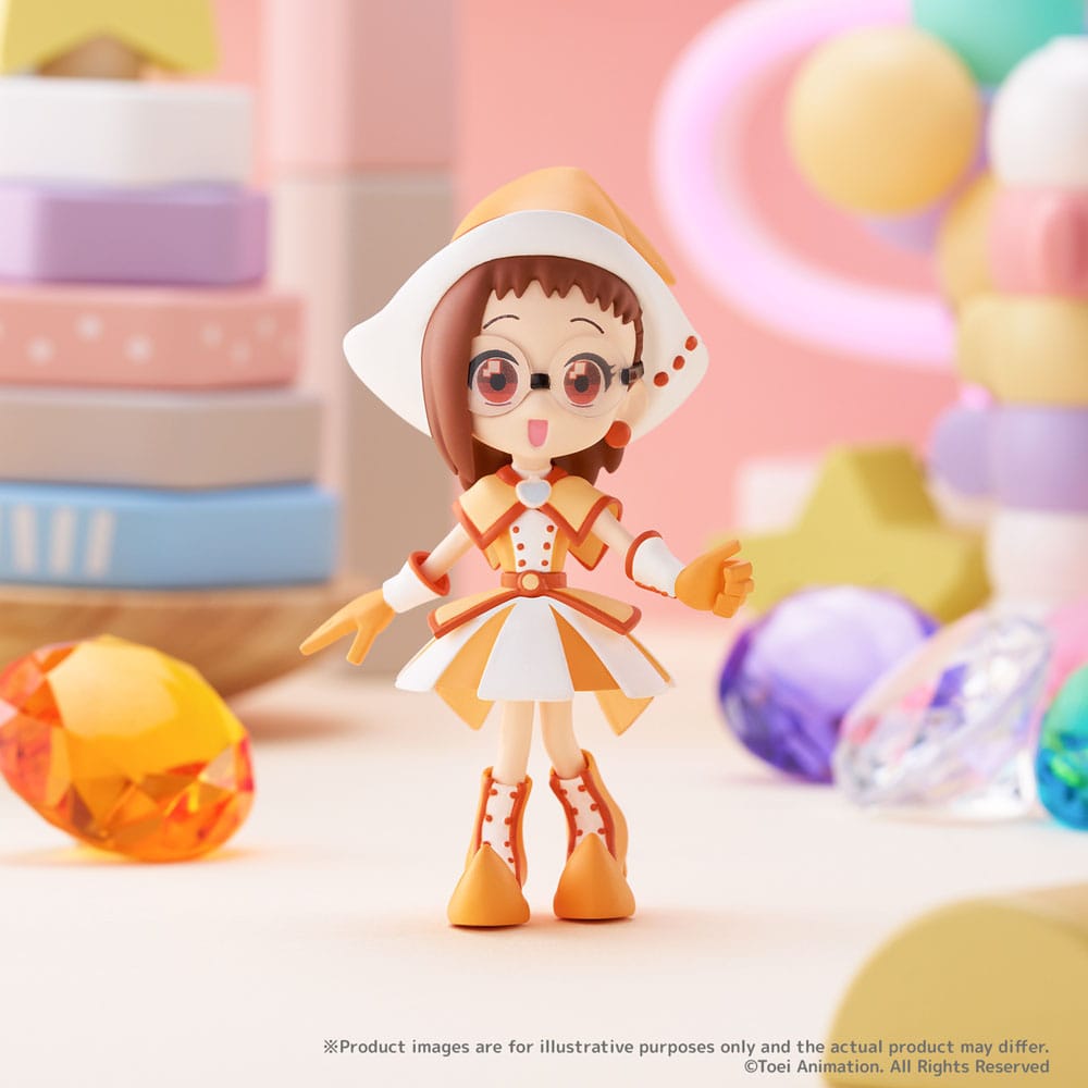 Ojamajo Doremi "Dokkan!" PalVerse PVC Figurer 9 cm Blind Box Sortiment (6) Bushiroad