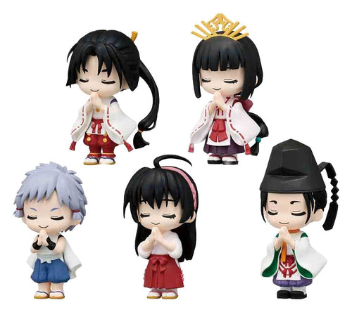 The Elusive Samurai PVC-figur Gassho Display Box (6) 5 cm