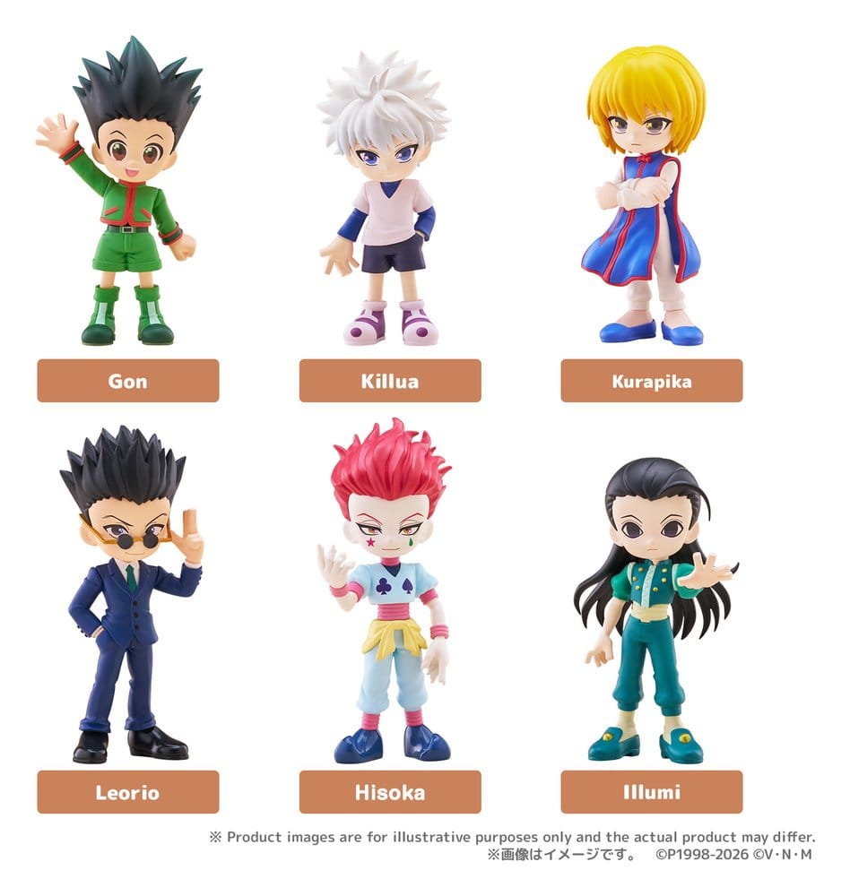 Hunter x Hunter PalVerse minifigurer vol.1 9 cm Blind Box Display (12)