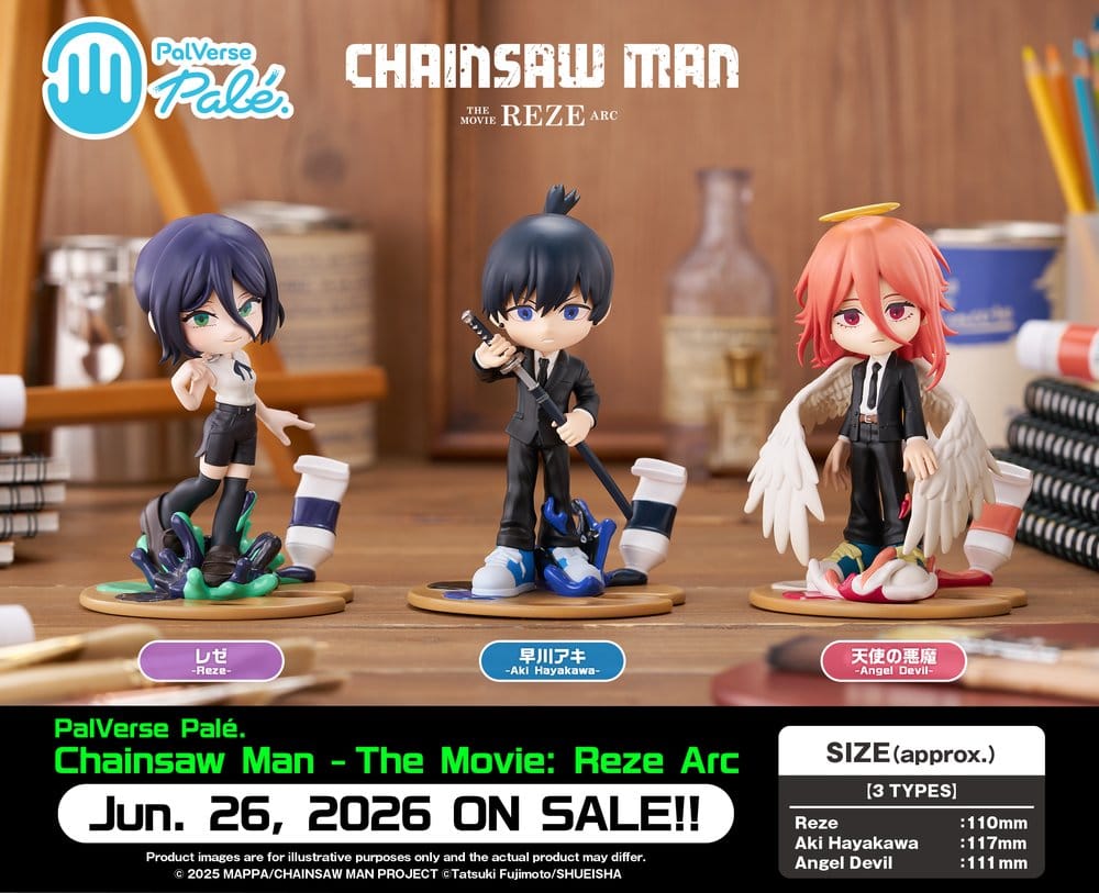 Chainsaw Man The Movie: Reze Arc PalVerse PVC-figur Reze 11 cm