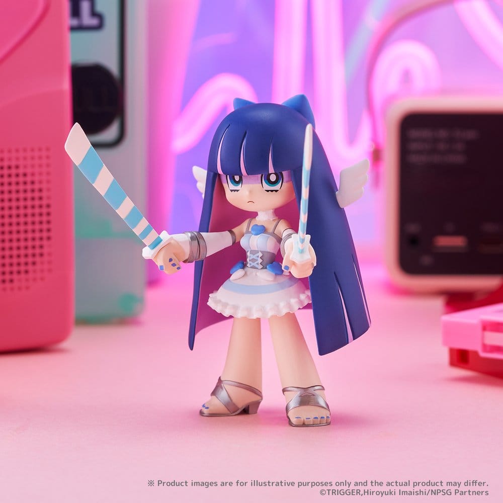 Panty & Stocking with Garterbelt PalVerse Mini Figures New Blind Box Display (6)