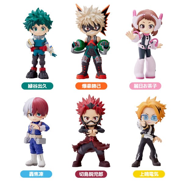 My Hero Academia PalVerse Mini Figures Vol. 1 Blind Box Display (6)