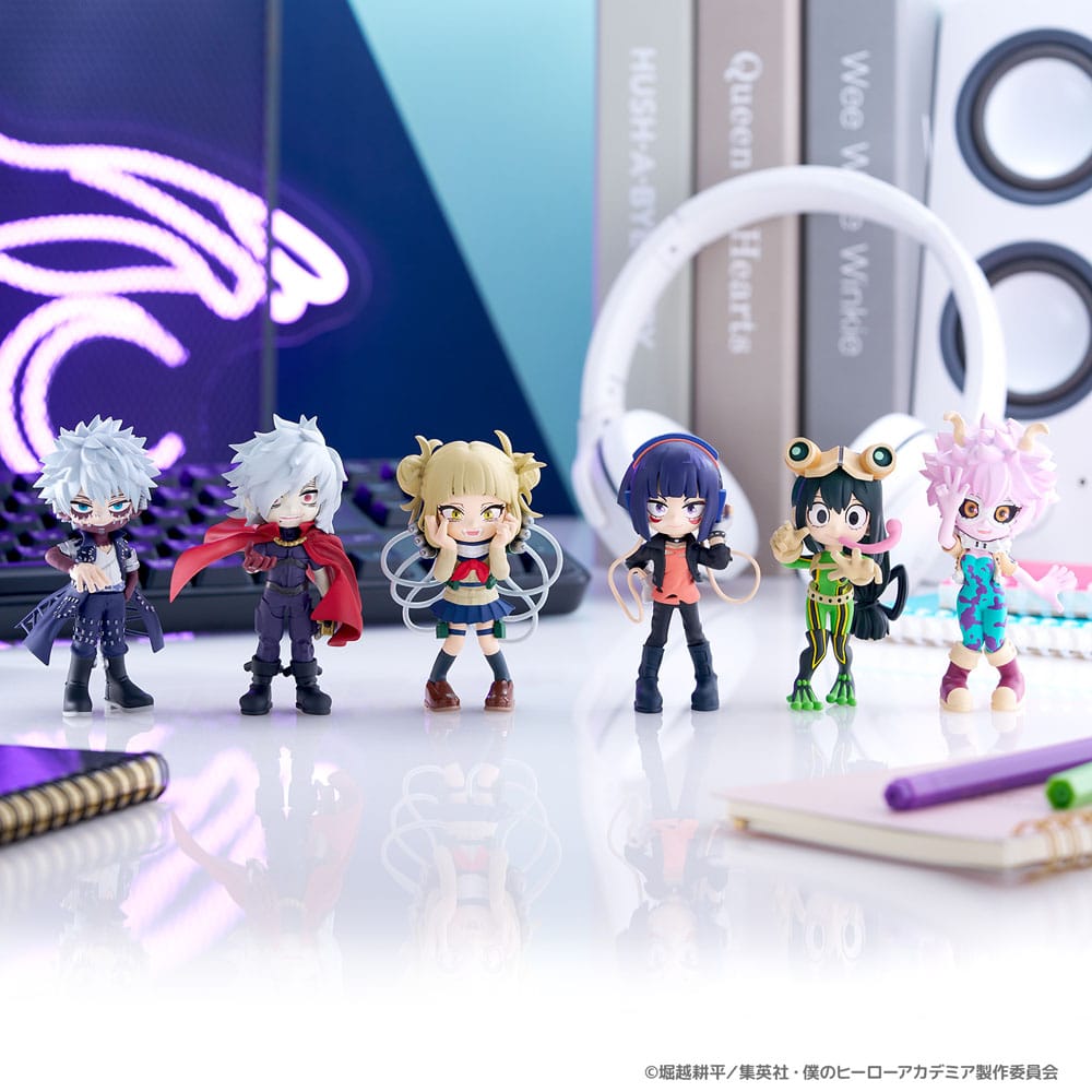 My Hero Academia PalVerse Mini Figures Vol. 2 Blind Box Display (6)