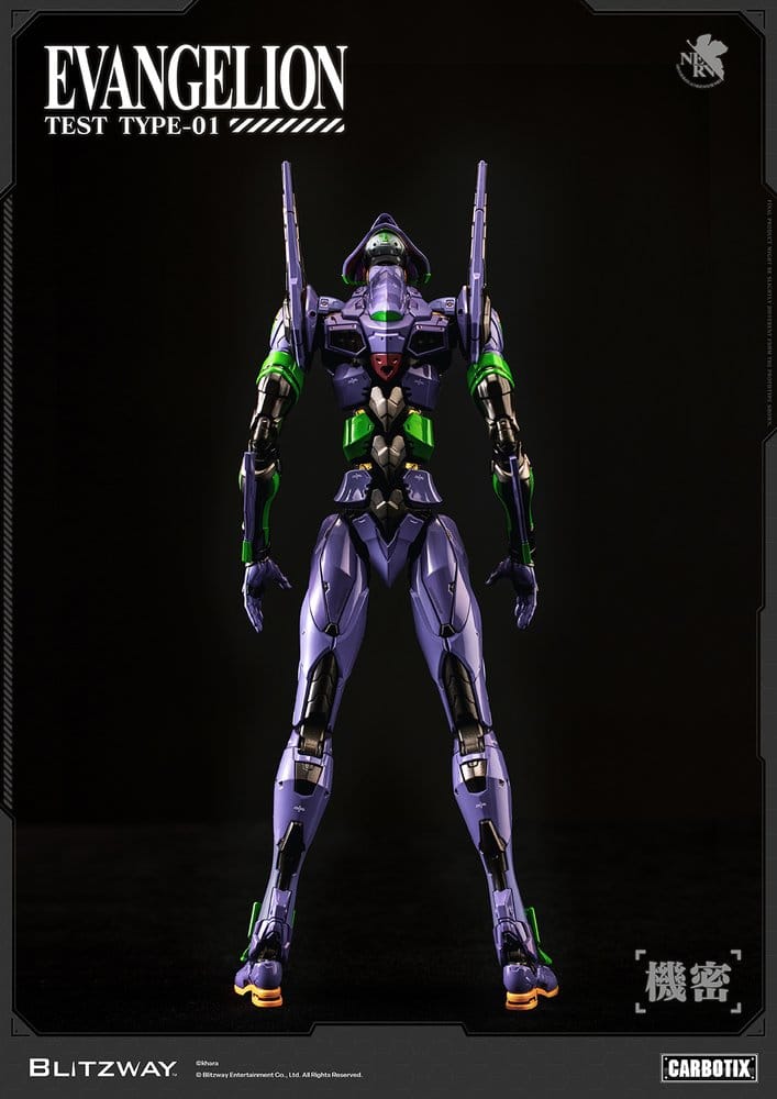 Evangelion Carbotix Action Figur Evangelion Unit-01 Test Type (DX Ver.) 33 cm