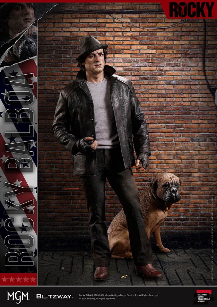 Rocky Superb Scale Figur 1/4 Rocky 1976 54 cm Blitzway