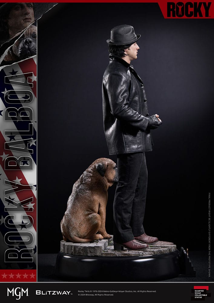 Rocky Superb Scale Figur 1/4 Rocky 1976 54 cm Blitzway