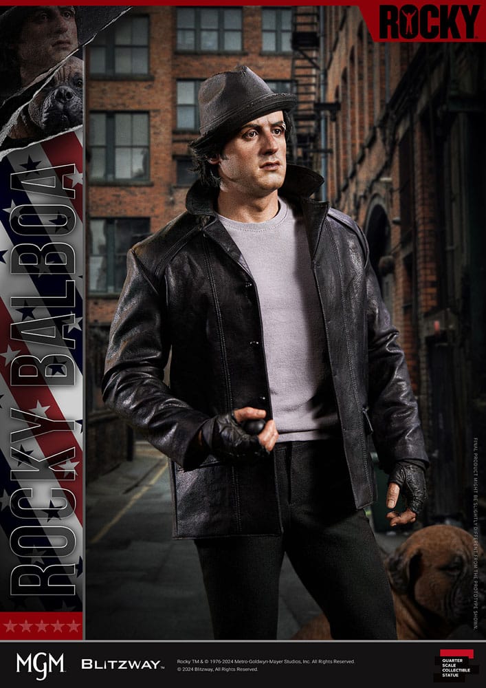 Rocky Superb Scale Figur 1/4 Rocky 1976 54 cm Blitzway