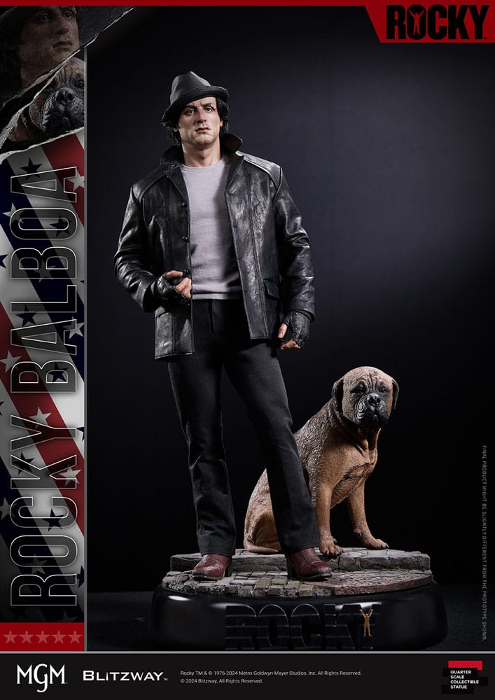 Rocky Superb Scale Figur 1/4 Rocky 1976 54 cm Blitzway