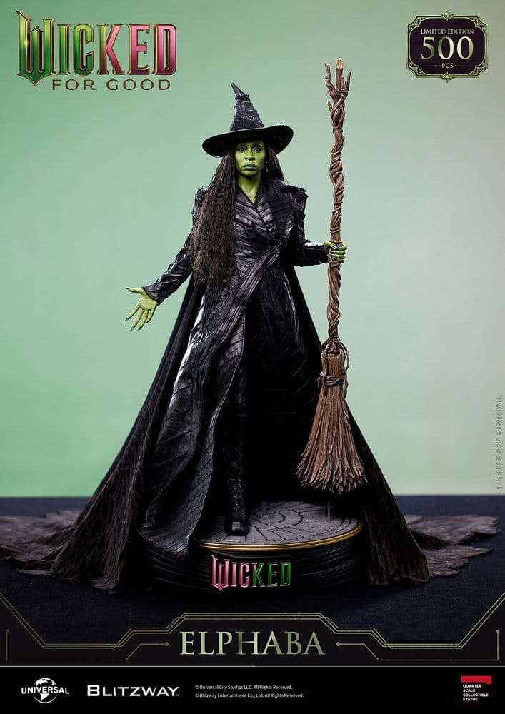 Wicked 2: For Good Superb Scale Statue 1/4 Elphaba 56 cm
