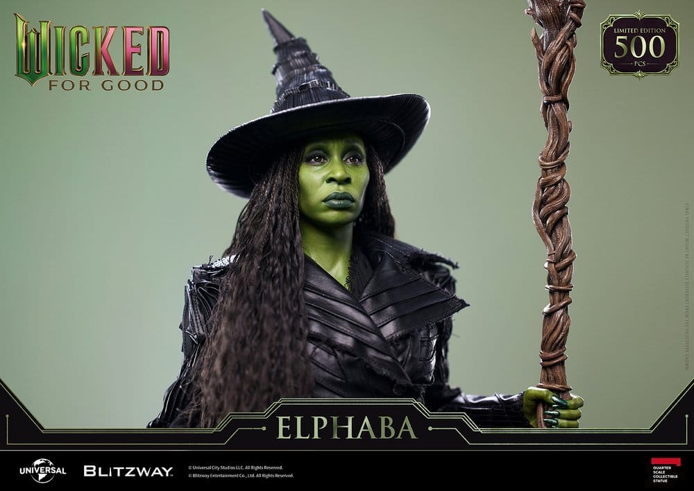 Wicked 2: For Good Superb Scale Statue 1/4 Elphaba 56 cm
