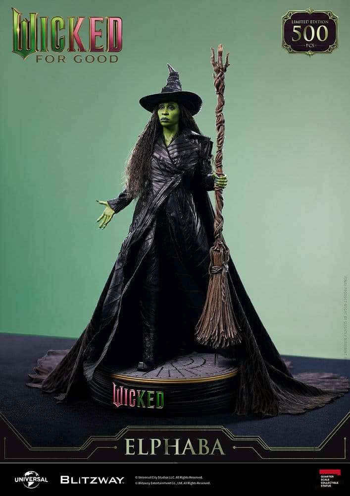 Wicked 2: For Good Superb Scale Statue 1/4 Elphaba 56 cm