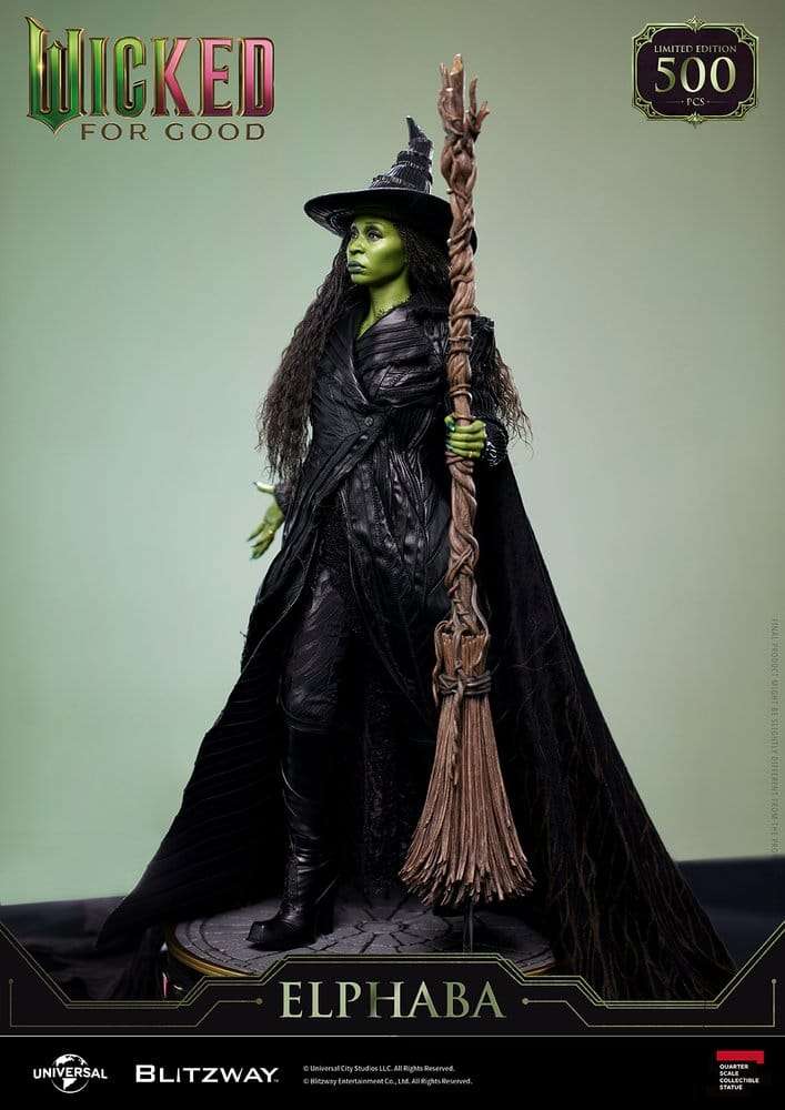 Wicked 2: For Good Superb Scale Statue 1/4 Elphaba 56 cm