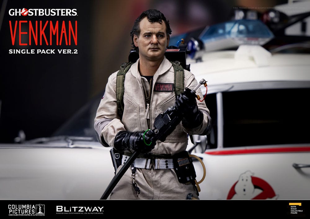 Ghostbusters Premium UMS Action Figur 1/6 Peter Venkman Ver. 2 31 cm Blitzway