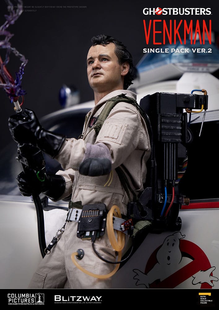 Ghostbusters Premium UMS Action Figur 1/6 Peter Venkman Ver. 2 31 cm Blitzway