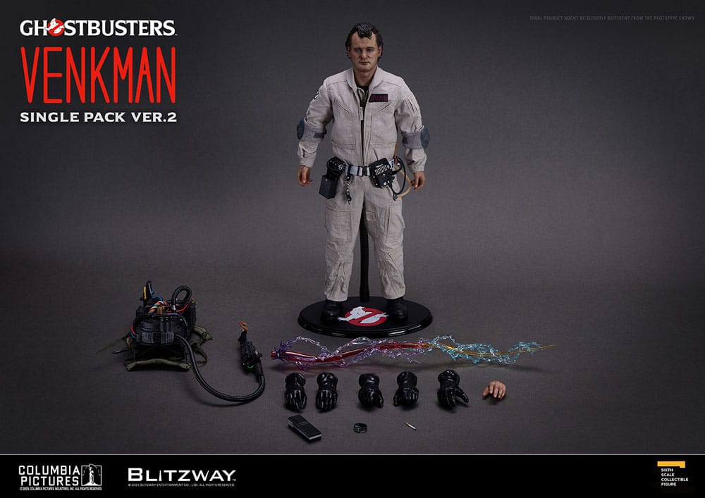 Ghostbusters Premium UMS Action Figur 1/6 Peter Venkman Ver. 2 31 cm Blitzway