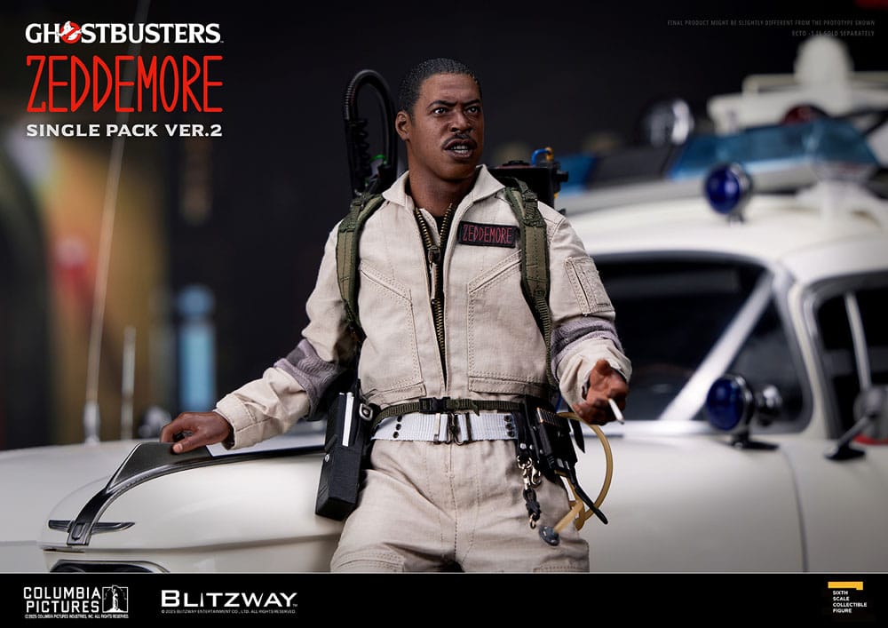 Ghostbusters Premium UMS Action Figur 1/6 Winston Zeddemore Ver. 2 31 cm Blitzway