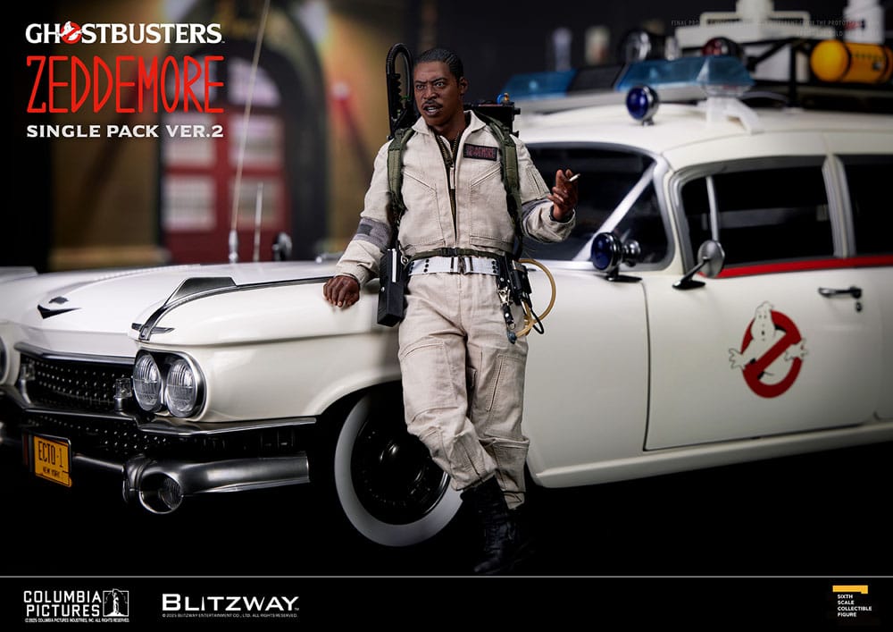 Ghostbusters Premium UMS Action Figur 1/6 Winston Zeddemore Ver. 2 31 cm Blitzway