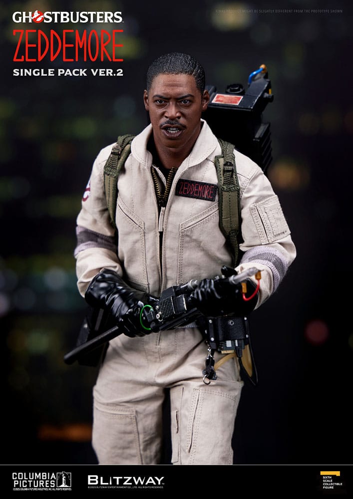 Ghostbusters Premium UMS Action Figur 1/6 Winston Zeddemore Ver. 2 31 cm Blitzway