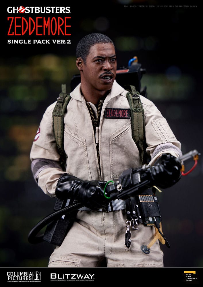 Ghostbusters Premium UMS Action Figur 1/6 Winston Zeddemore Ver. 2 31 cm Blitzway