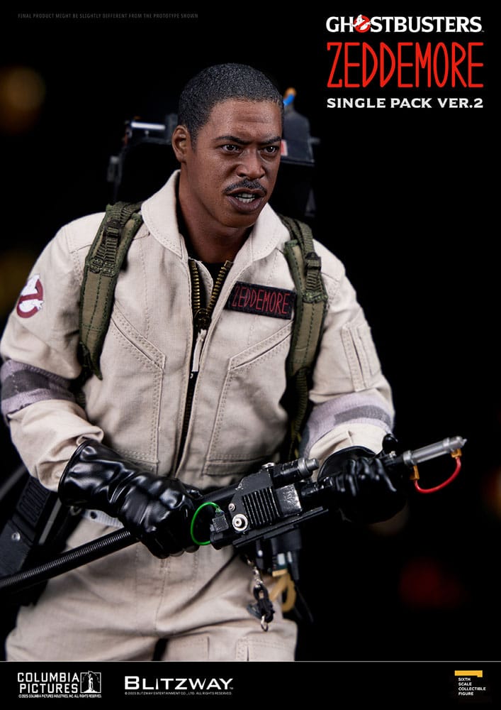 Ghostbusters Premium UMS Action Figur 1/6 Winston Zeddemore Ver. 2 31 cm Blitzway