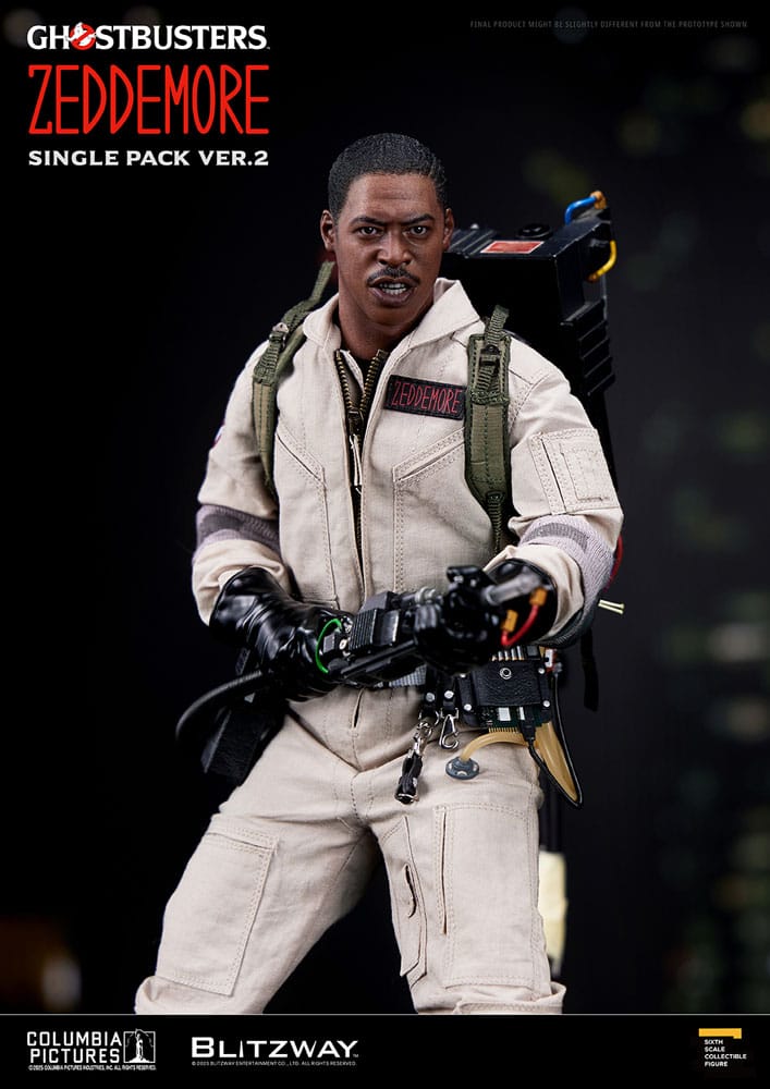 Ghostbusters Premium UMS Action Figur 1/6 Winston Zeddemore Ver. 2 31 cm Blitzway
