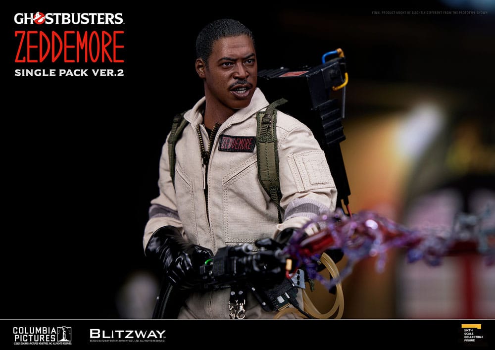 Ghostbusters Premium UMS Action Figur 1/6 Winston Zeddemore Ver. 2 31 cm Blitzway