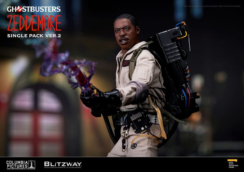 Ghostbusters Premium UMS Action Figur 1/6 Winston Zeddemore Ver. 2 31 cm Blitzway