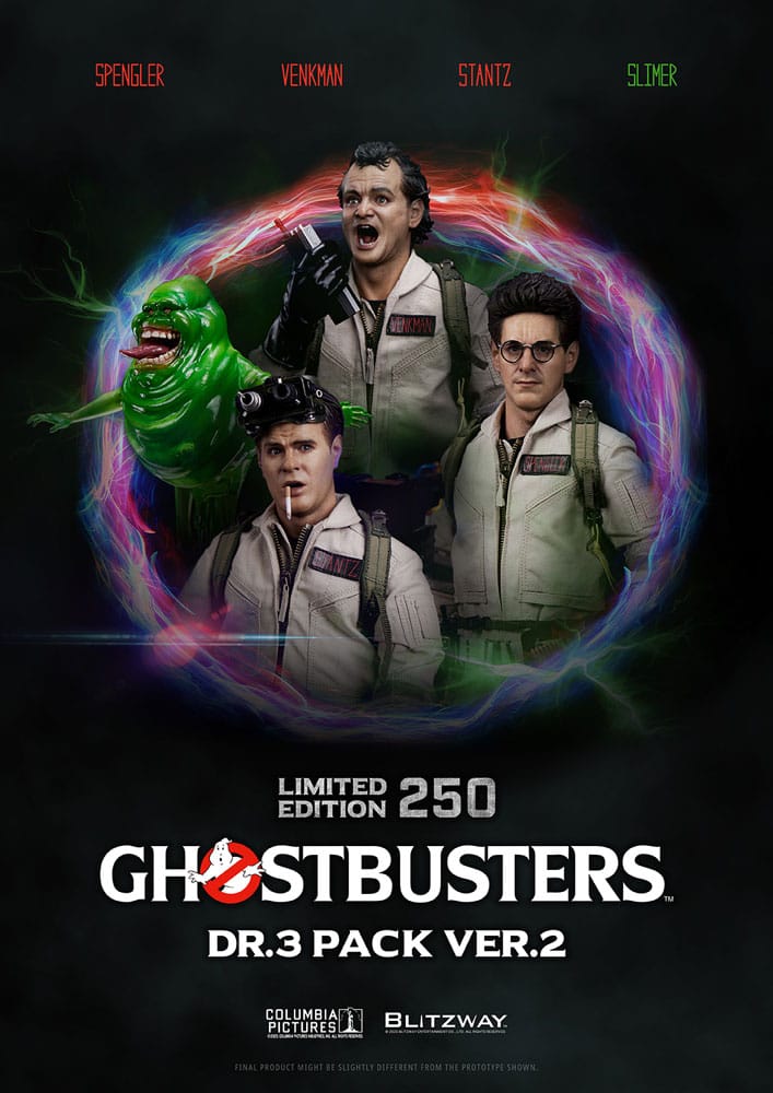 Ghostbusters Premium UMS Action Figure 3-Pack 1/6 Venkman, Stantz, Spengler Ver. 2 31 cm