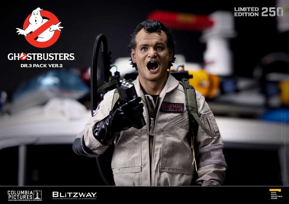 Ghostbusters Premium UMS Action Figure 3-Pack 1/6 Venkman, Stantz, Spengler Ver. 2 31 cm