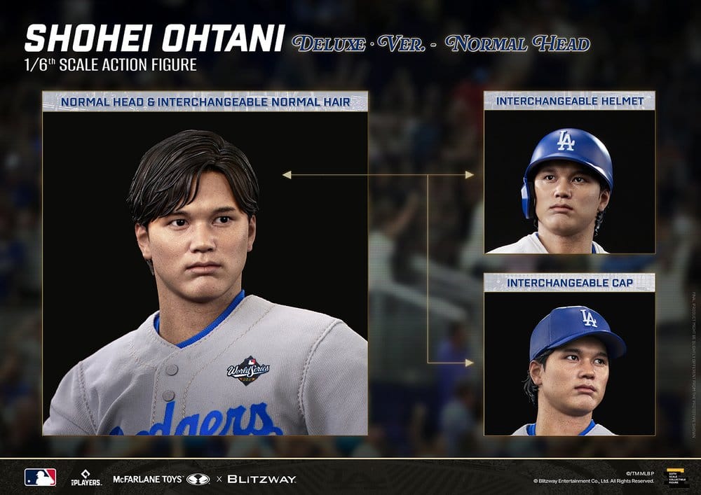 Major League Baseball Premium UMS actionfigur 1/6 Ohtani Shohei (DX Ver.) 35 cm