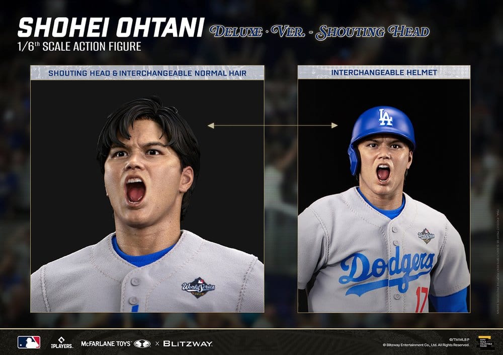 Major League Baseball Premium UMS actionfigur 1/6 Ohtani Shohei (DX Ver.) 35 cm