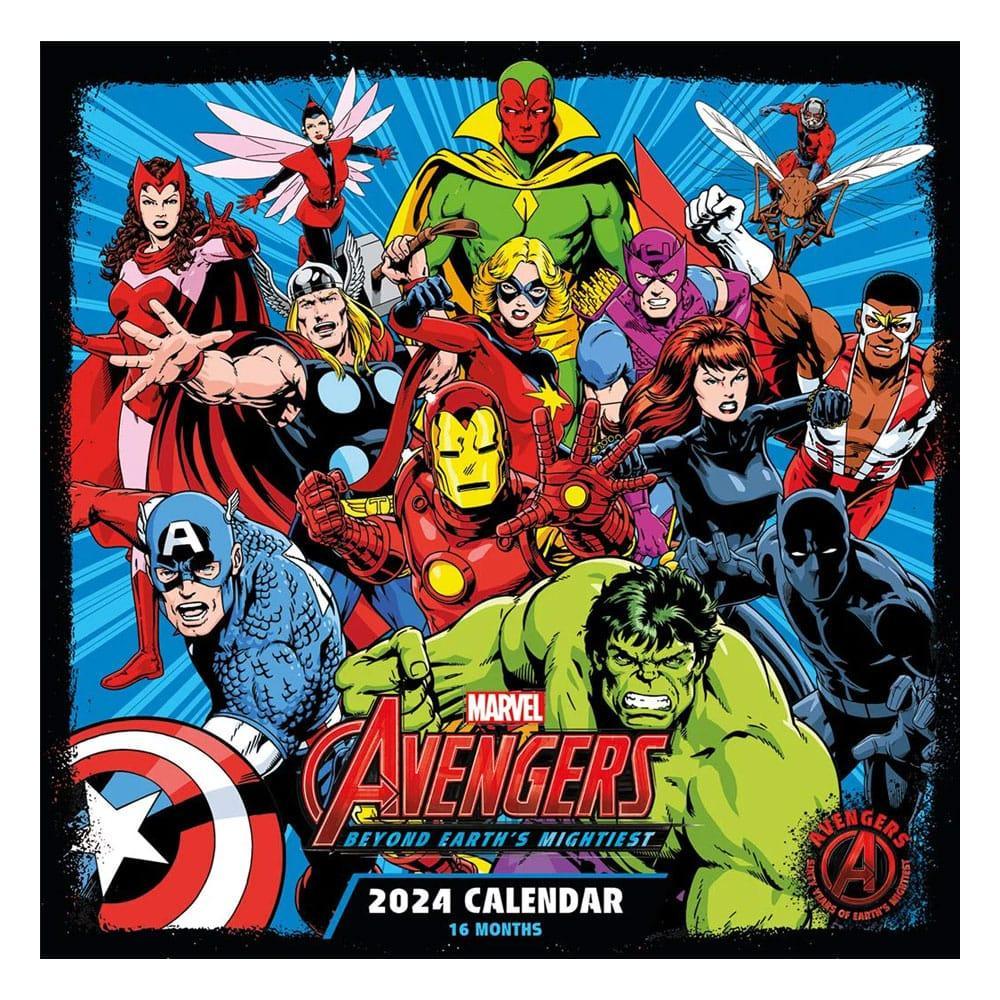 Marvel Avengers Kalender 2024 Pyramid International