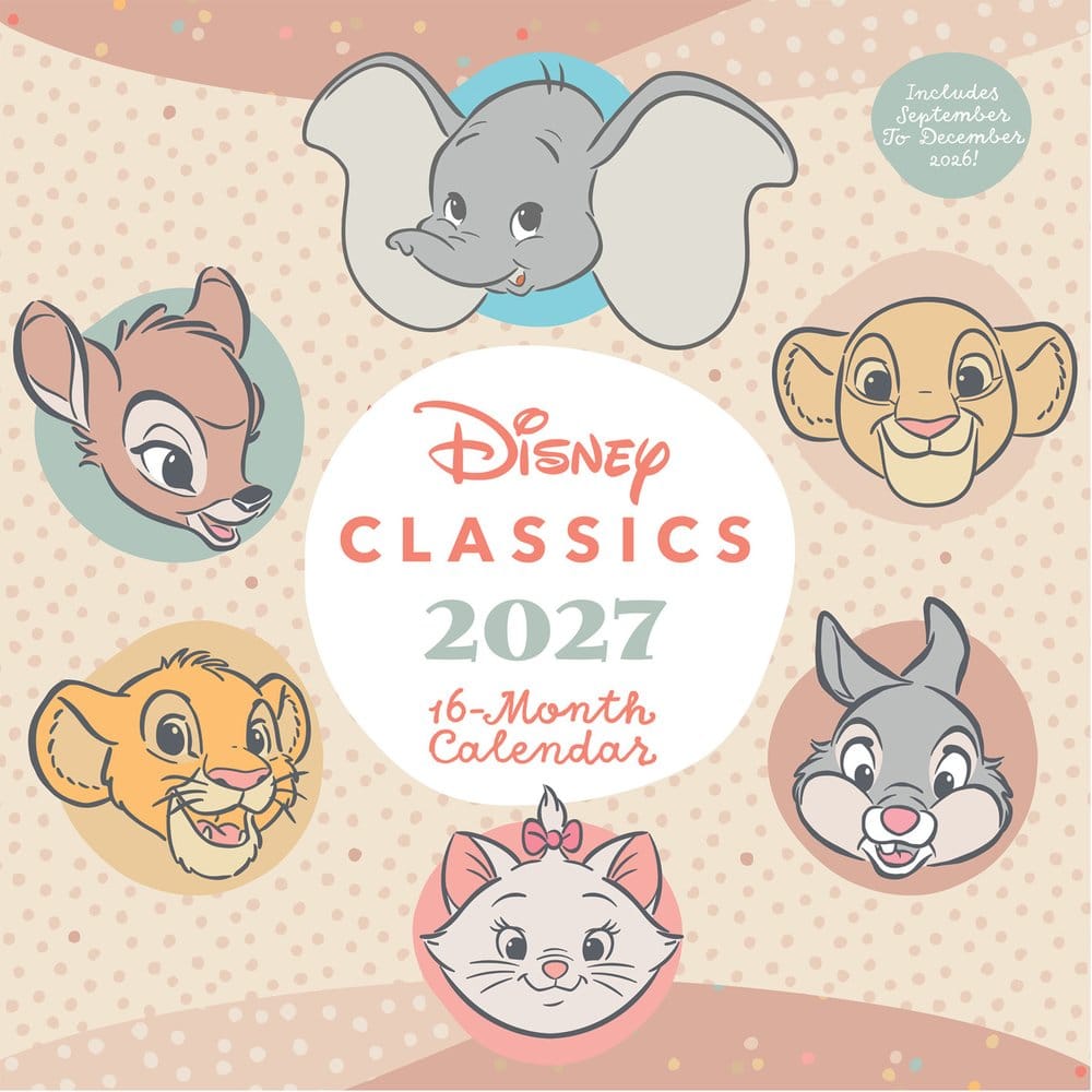 Disney Classics Calendar Treasured Memories 2027 30 x 30 cm
