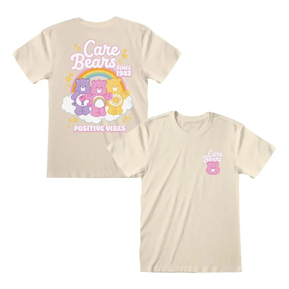 Care Bears T-shirt med Positiva Vibes, Storlek M Heroes Inc