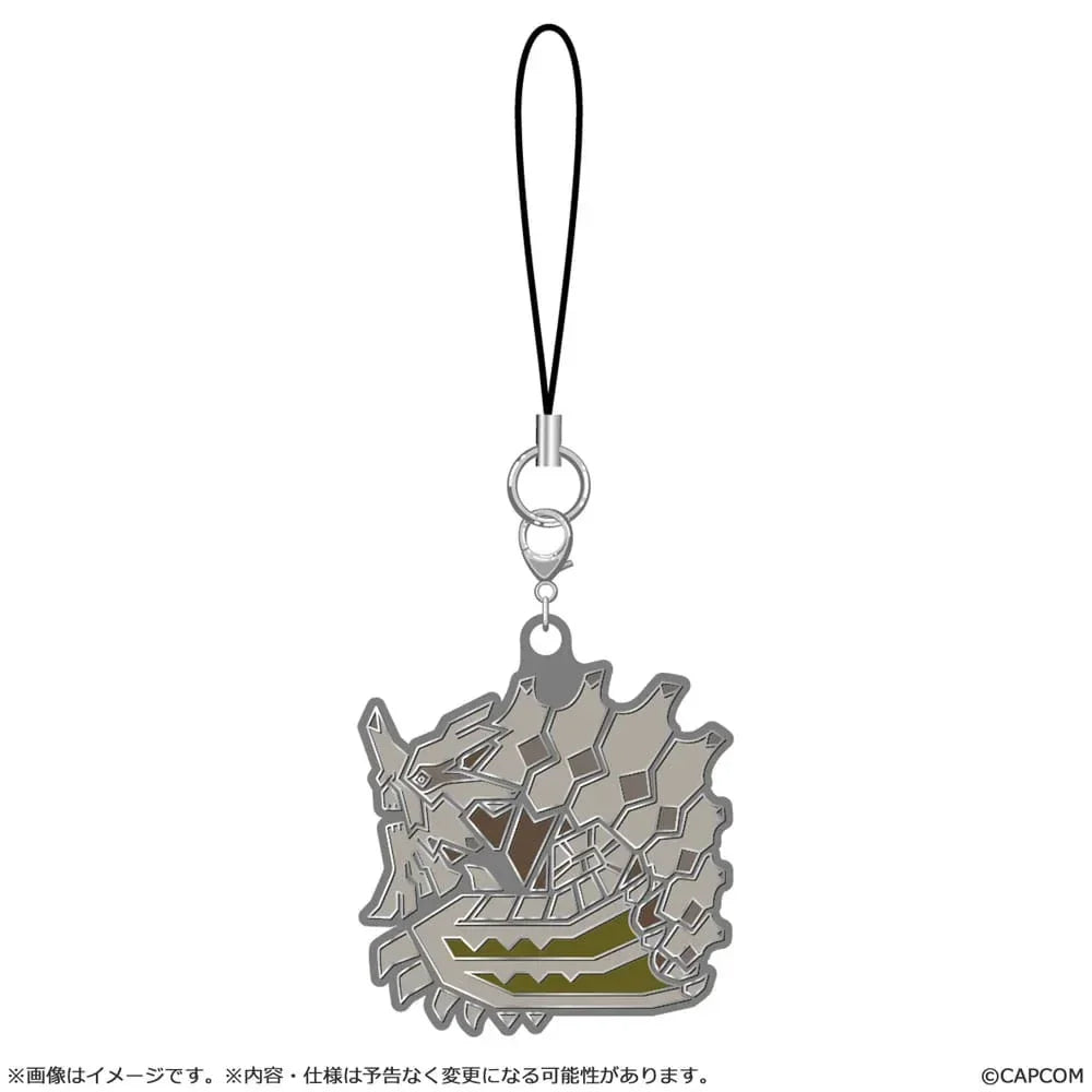 Monster Hunter Wilds Metal Nyckelring - Monster Icon 5 cm Assortment (10) Capcom