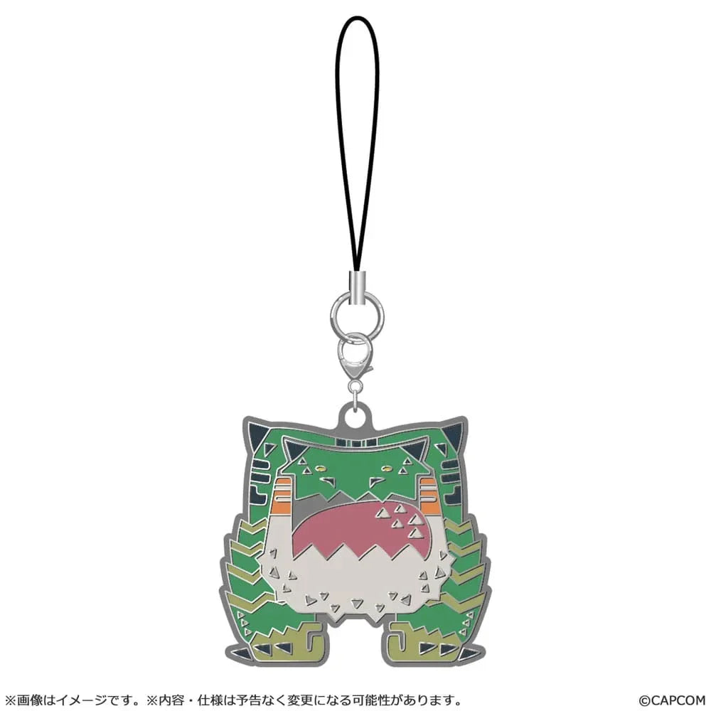 Monster Hunter Wilds Metal Nyckelring - Monster Icon 5 cm Assortment (10) Capcom