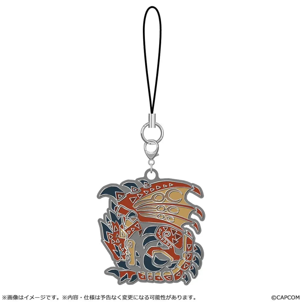 Monster Hunter Wilds Metal Nyckelring - Monster Icon 5 cm Assortment (10) Capcom