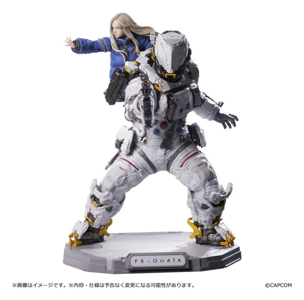 Pragmata Capcom Figures Builder Creator's Model PVC Figure Hugh & Diana 28 cm