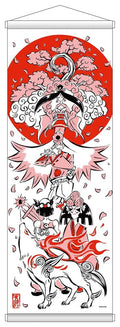 Okami 20th Anniversary Reprint Art Project Tapestry Spring 74 x 28 x 2 cm