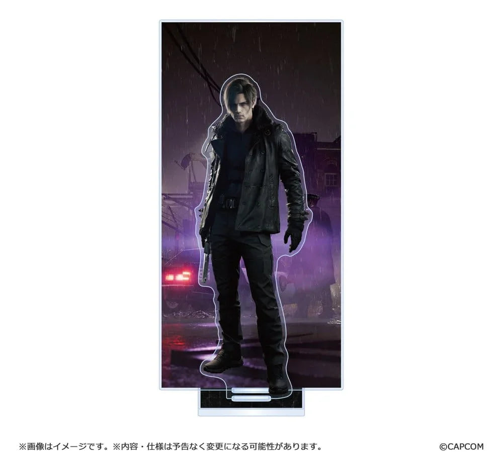 Resident Evil Requiem Akryl Ställ Leon S. Kennedy 16 cm
