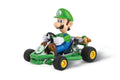 Super Mario Kart RC fjärrstyrd bil 1/18 2.4GHz Pipe Kart Luigi Carrera