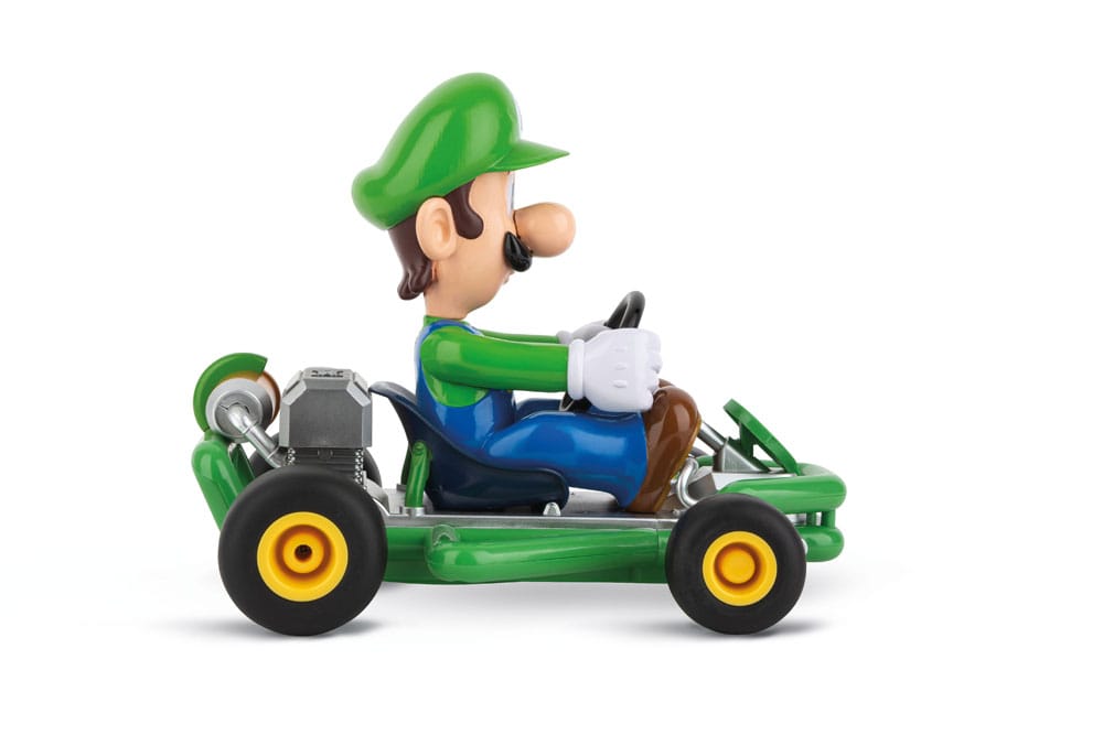 Super Mario Kart RC fjärrstyrd bil 1/18 2.4GHz Pipe Kart Luigi Carrera