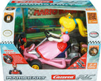 Super Mario Kart RC Fjärrstyrd Bil 1/18 2.4GHz Pipe Kart Peach Carrera