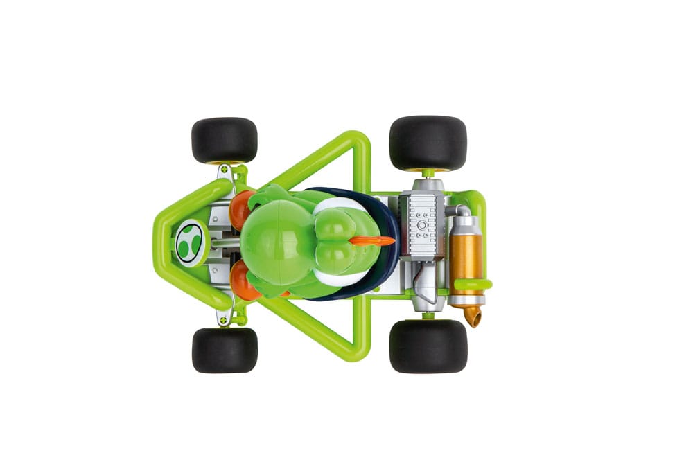 Super Mario Kart RC Fjärrstyrd Bil 1/18 2.4GHz Pipe Kart Yoshi Carrera